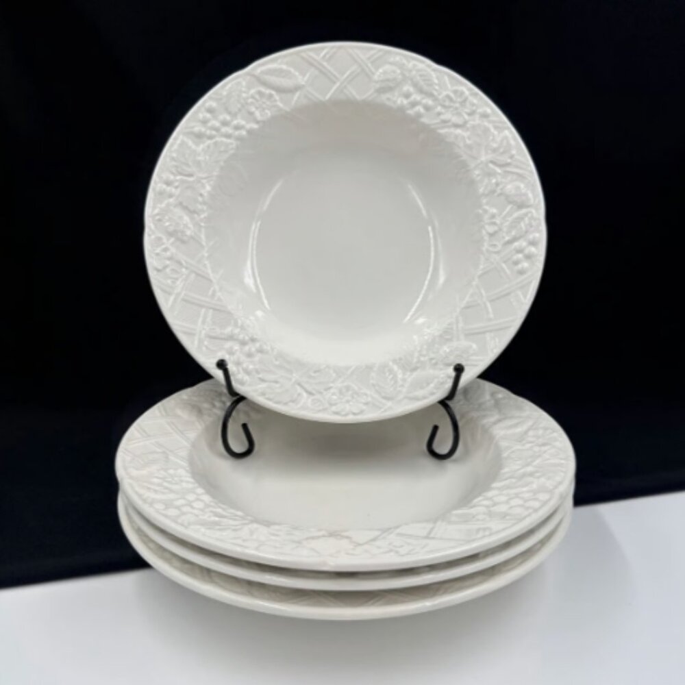 Mikasa English Countryside Rimmed Bowls-Set of 4 (additional set available)